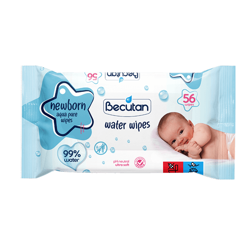 BECUTAN vlazni maramici aqua x 56 Product Main Image