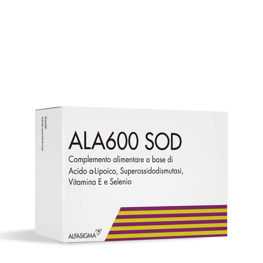 ALA 600 SOD TABLETS x 20 Product Main Image