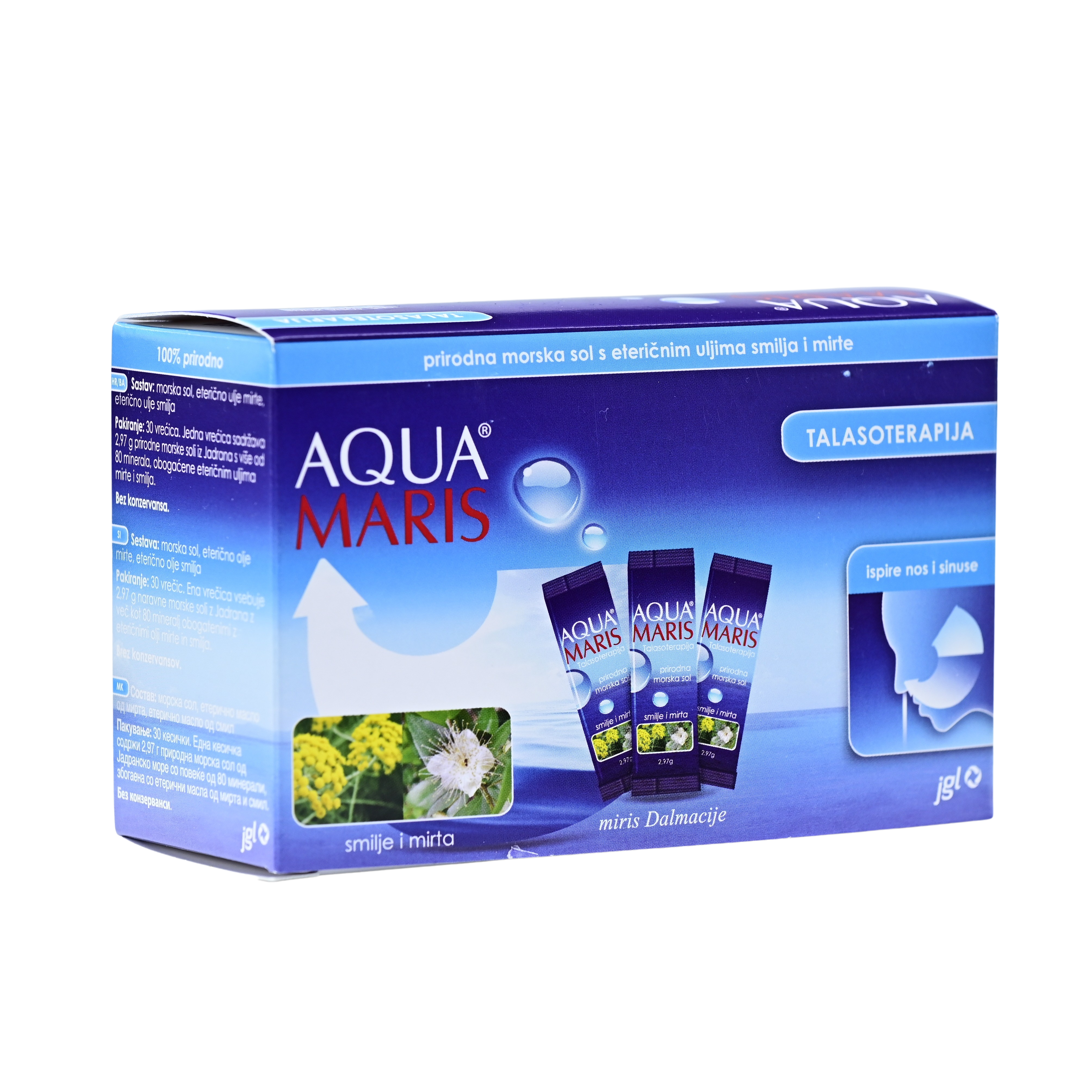 AQUA MARIS ISOTONIC SOLUTION SACHETS x 30 Product Main Image