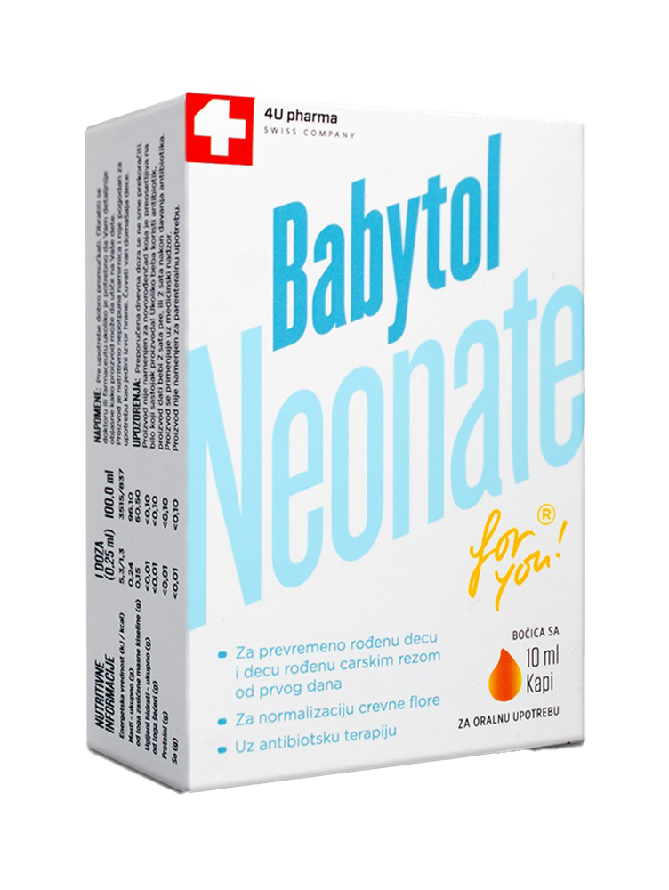4U BABYTOL NEONATE DROPS 10ml Product Main Image