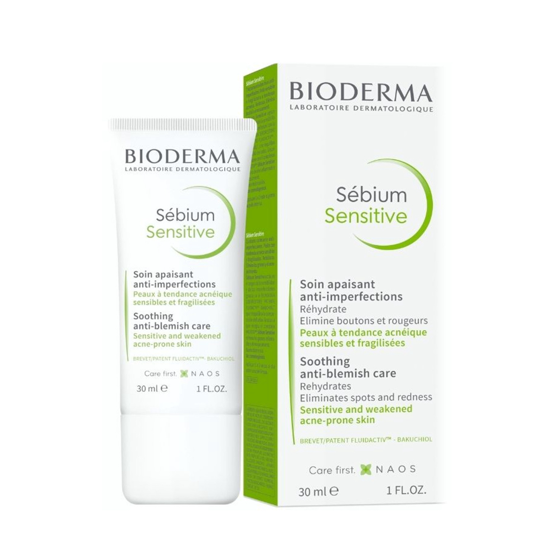 BIODERMA SEBIUM sensitive cream 30ml Product Main Image