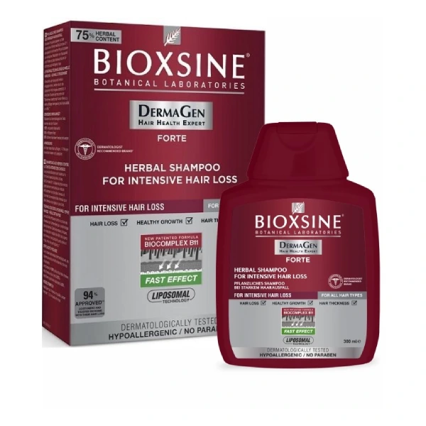 BIOXSINE Dermagen forte shamp 300ml+100ml free Product Main Image