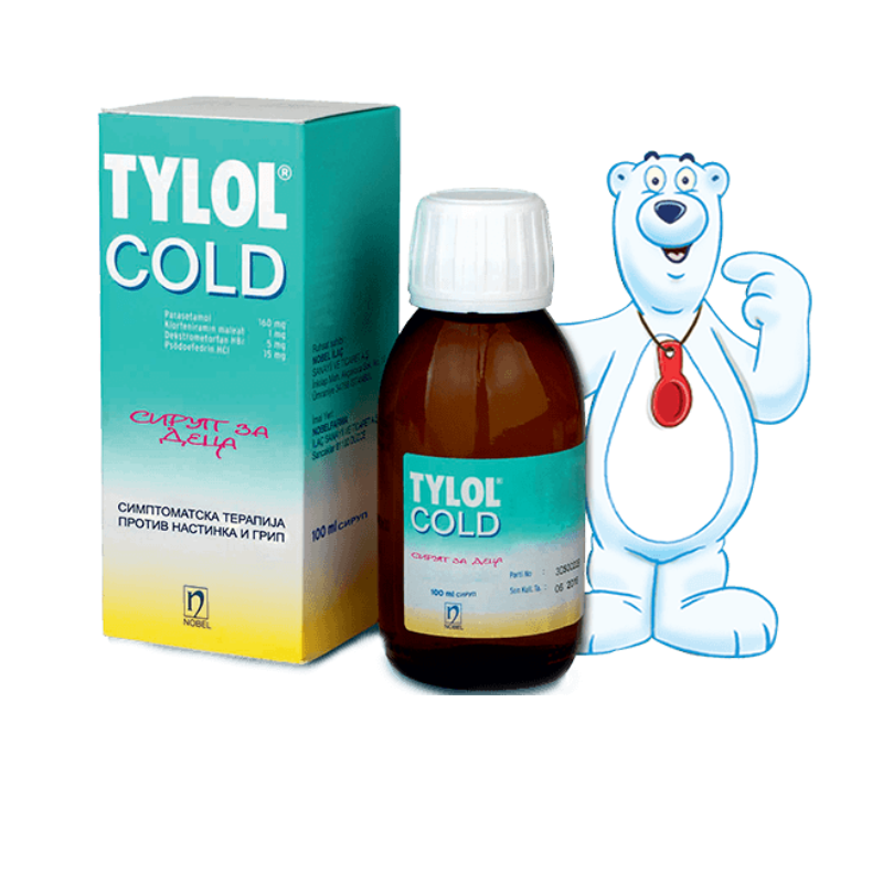 TYLOL COLD SYRUP 100ml Product Main Image