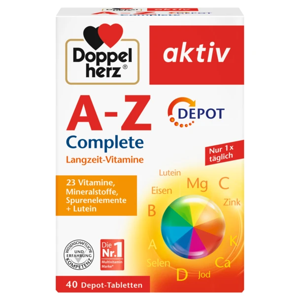 DOPPELHERZ A-Z comlpete depo tbl x 40 Product Main Image