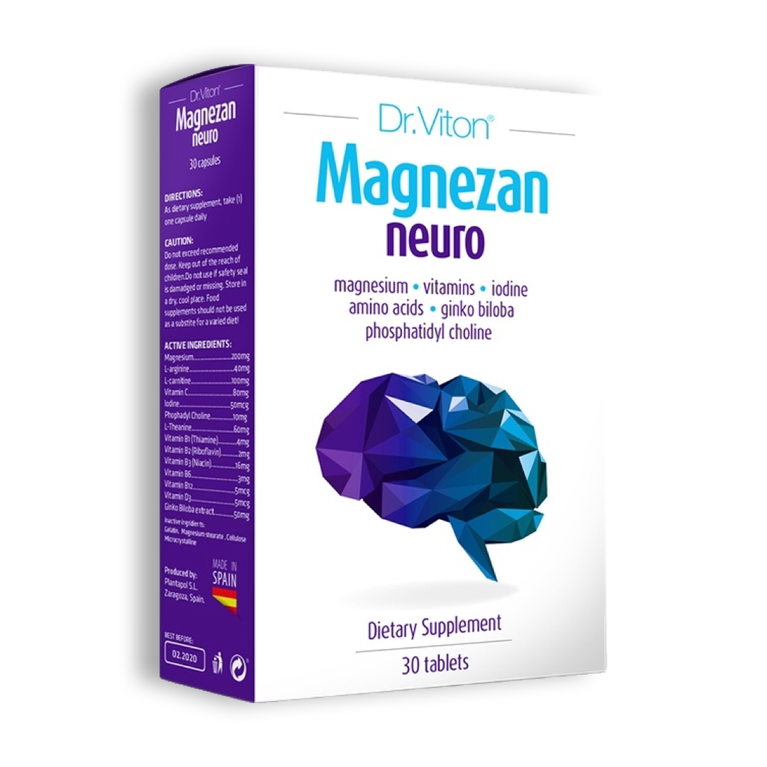 DR.VITON MAGNEZAN NEURO CAPSULES x 30 Product Main Image