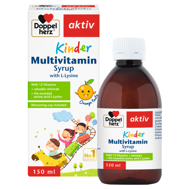 DOPPELHERZ KINDER multivit. syrup 150ml Product Main Image