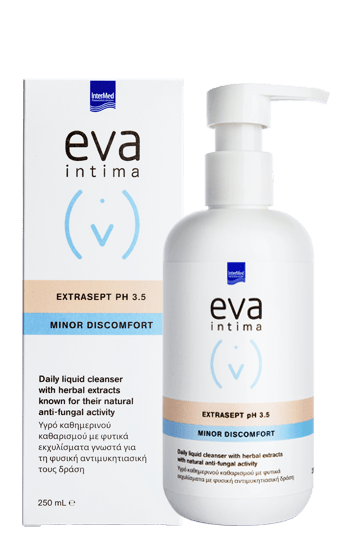 EVA EXTRASEPT PH3.5 WASH 250ml Product Main Image