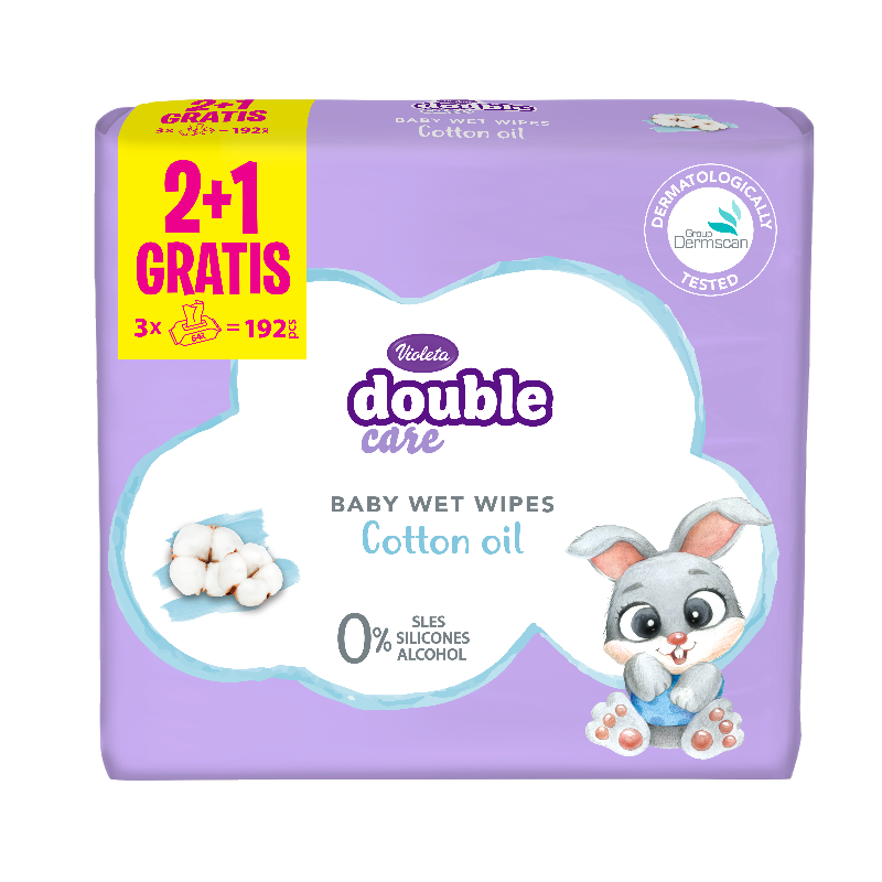 VIOLETA VLAZNI MARAMICI x 64/3 Product Main Image