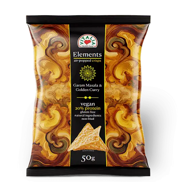 VITALIA ELEMENTS CURRY CHIPS 50g Product Main Image