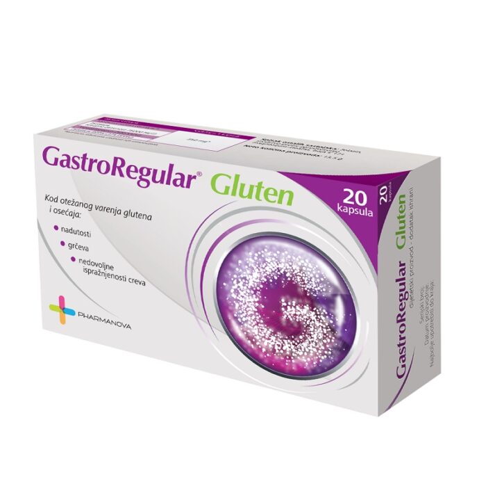 GASTROREGULAR GLUTEN TABLETS x 20 Product Main Image