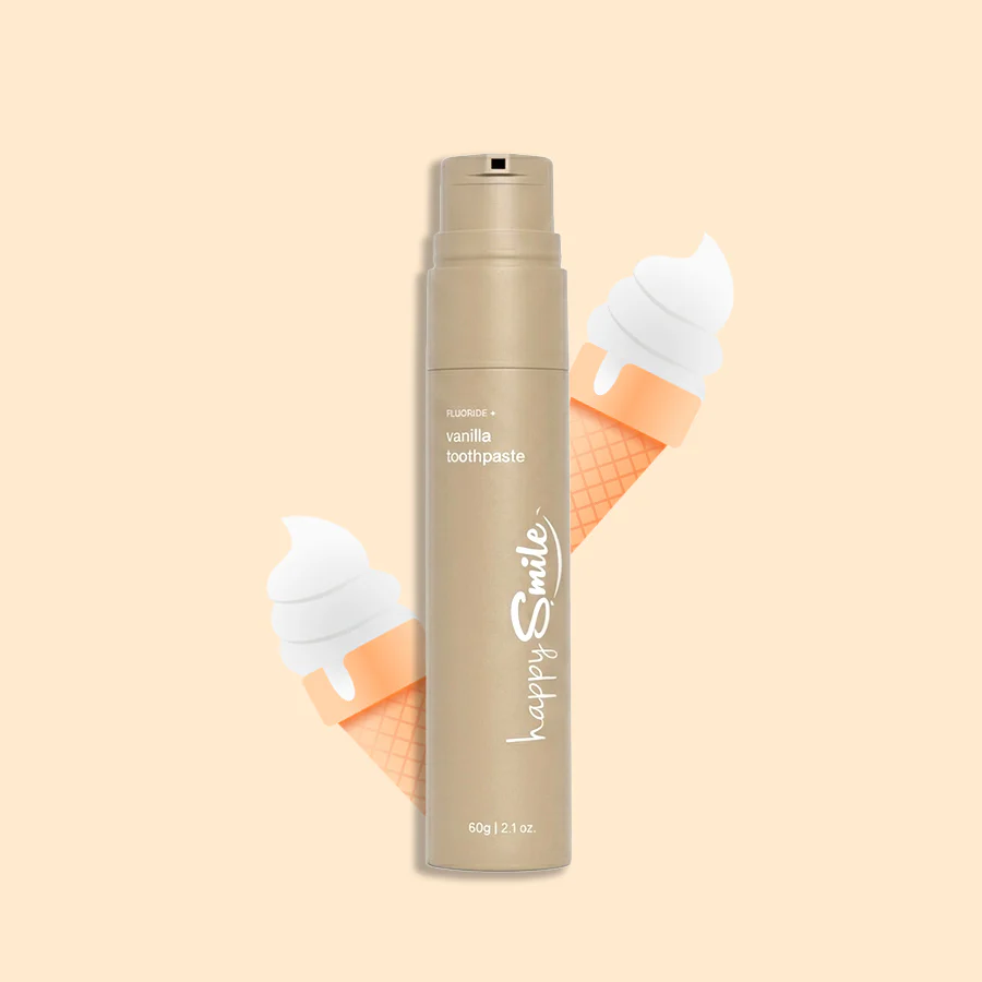 HAPPY SMILE TOOTHPASTE VANILLA 60g Product Main Image