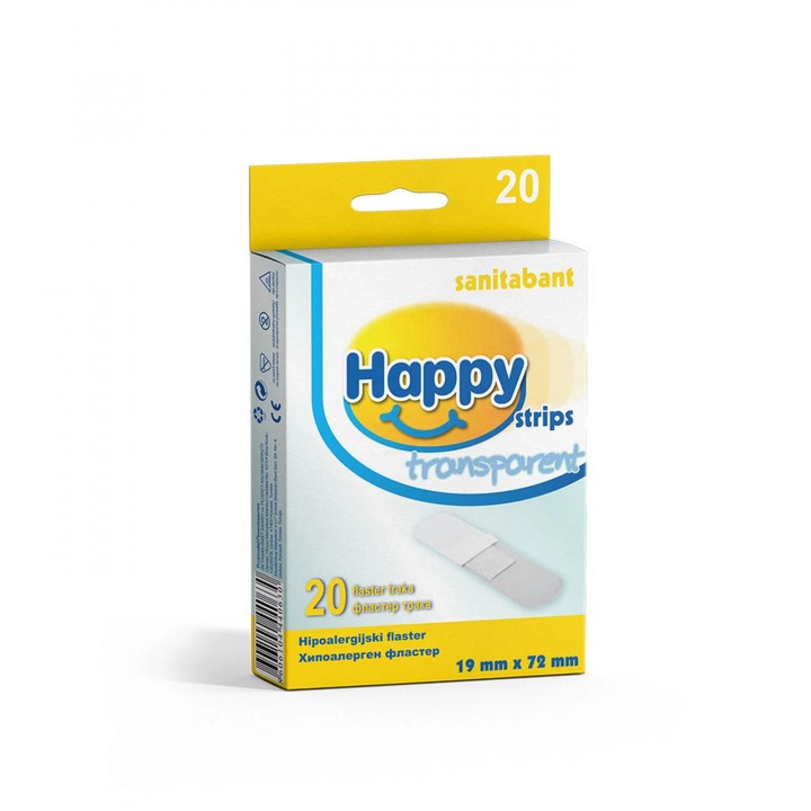 HAPPY PATCH TRANSPARENT x 20 Product Main Image