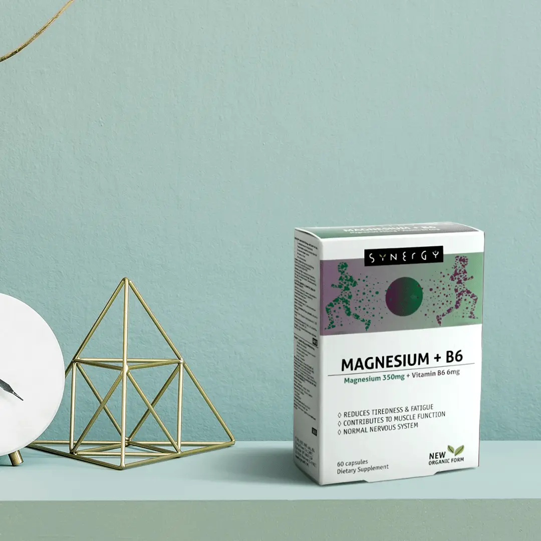 SYNERGY MAGNEZIUM+B6 x 60cps Product Main Image