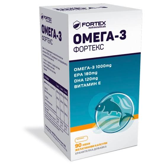 FORTEX OMEGA - 3 / 1000MG CAPSULES X 90 Product Main Image
