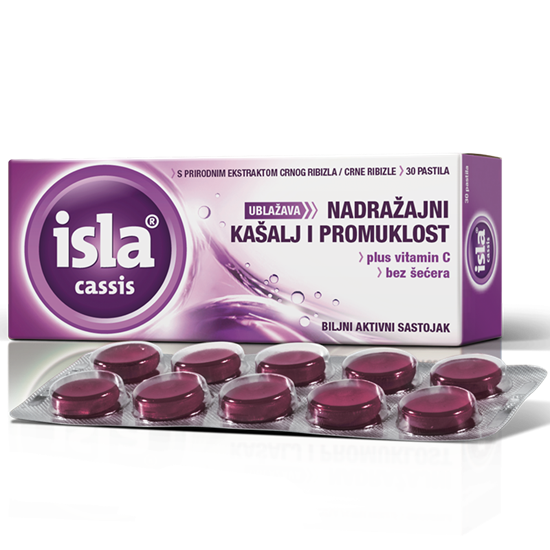 ISLA CASSIS LOZENGES x 60 Product Main Image