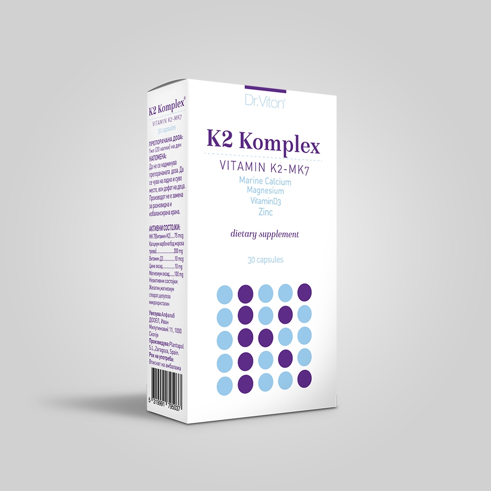 DR.VITON VIT.K2 KOMPLEX CAPSULES x 30 Product Main Image