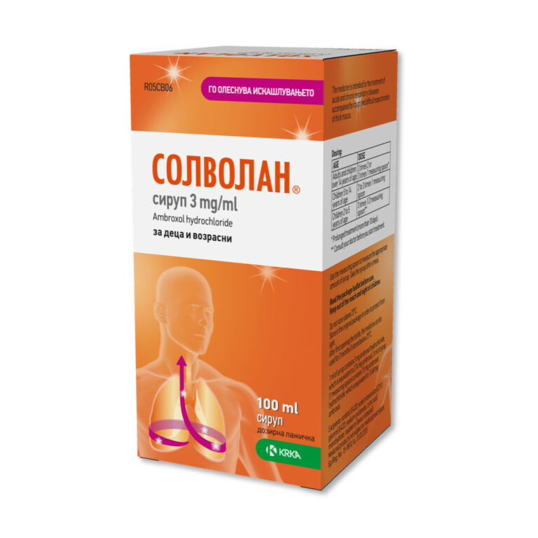 SOLVOLAN 3mg/ml syrup 100ml Product Main Image