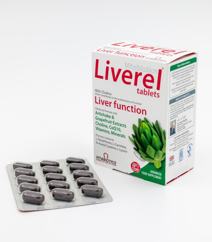 VITABIOTICS LIVEREL capsules x 60 Product Main Image