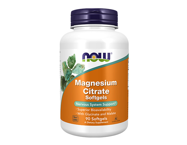 NOW MAGNESIUM CITRAT SOFTGELS x 90 Product Main Image