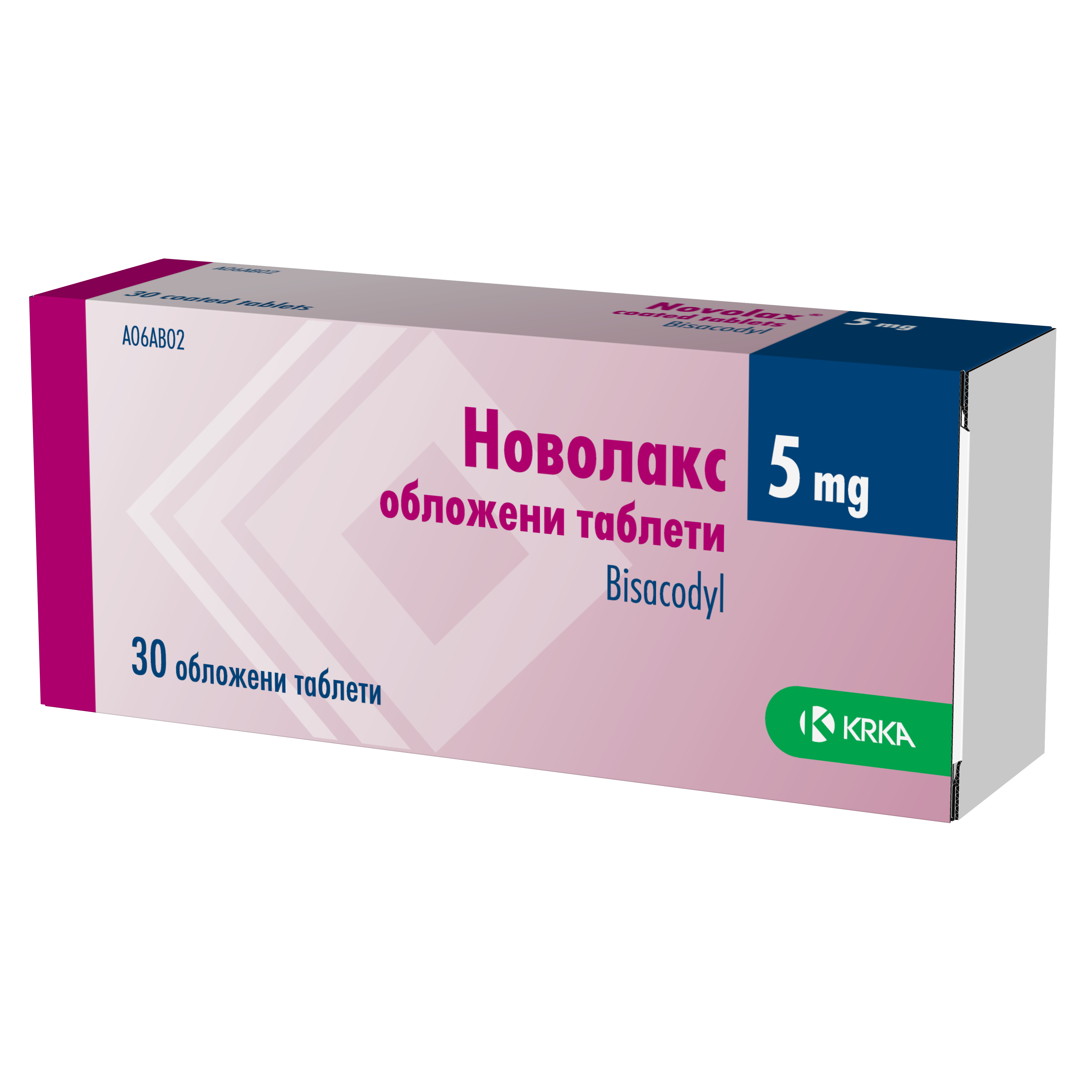 NOVOLAX  tbl 30 x 5mg Product Main Image