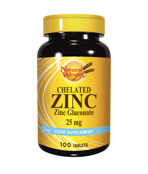NATURAL WEALTH ZINC tbl 100 x 25mg Product Main Image