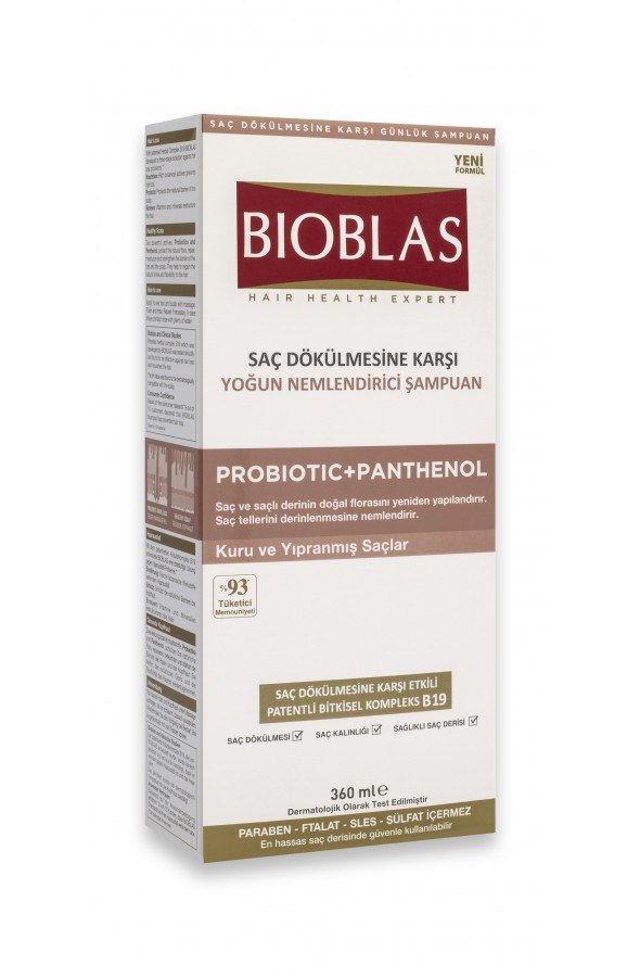 BIOBLAS PROBIOTIK +PANTHENOL+KERATIN shamp 360ml Product Main Image
