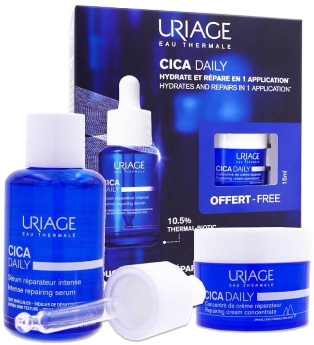 URIAGE SET CICA DAILY REPAIR serum+krem 15ml Product Main Image