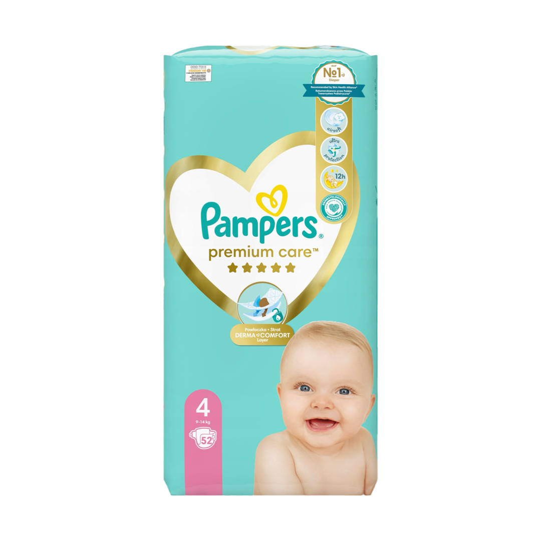 PAMPERS PREMIUM 4/52 Product Main Image