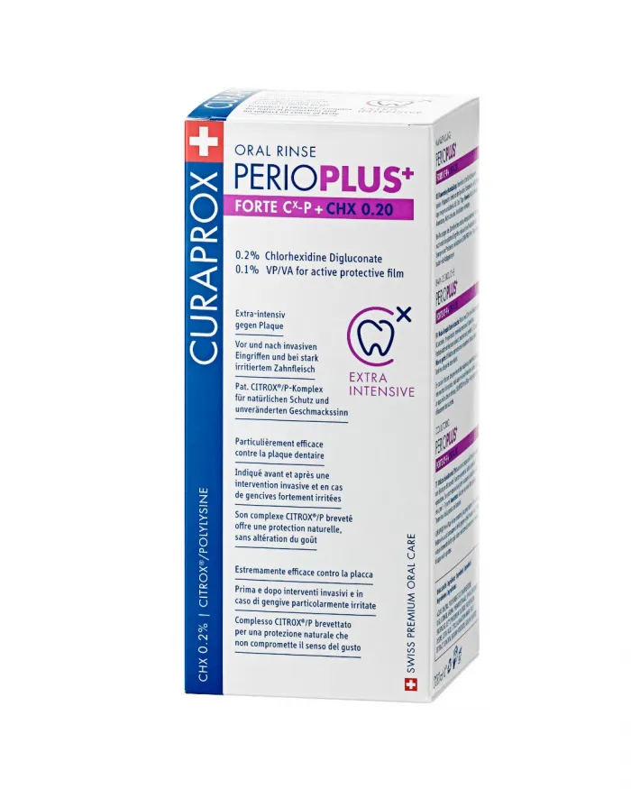 CURAPROX perioplus  CHX 0.2 forte 200ml Product Main Image