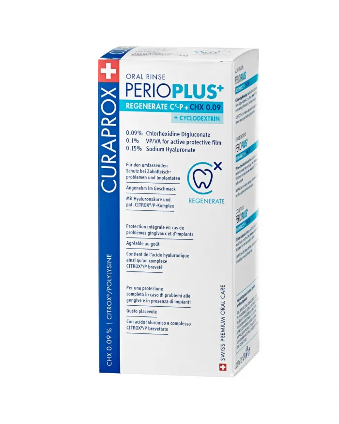 CURAPROX perioplus regenerate CHX 0.09 200ml Product Main Image