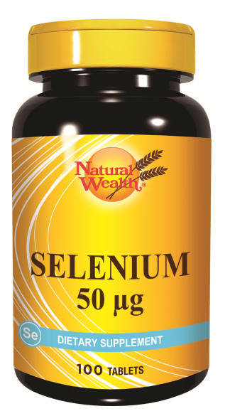 NATURAL WEALTH SELENIUM 50mcg x 100tbl Product Main Image