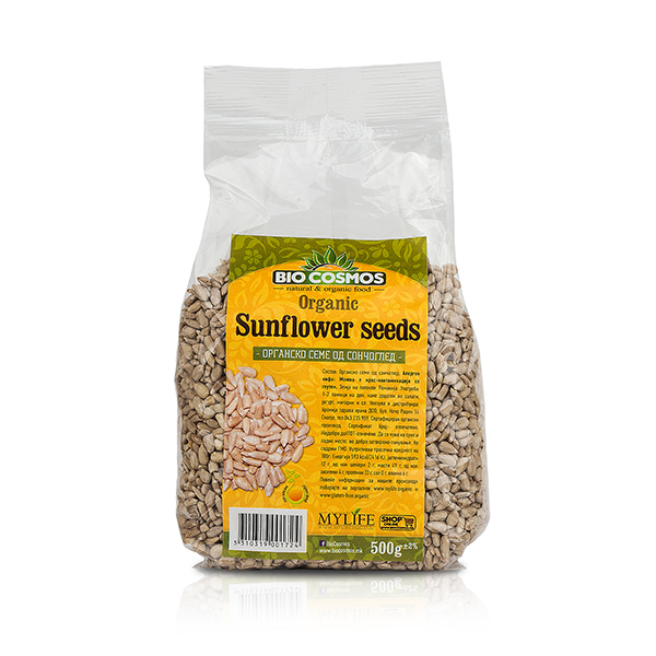 BIOCOSMOS organic sunflower seeds 500g Product Main Image
