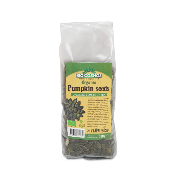 BIOCOSMOS organic pumpkin seeds 500g Product Main Image