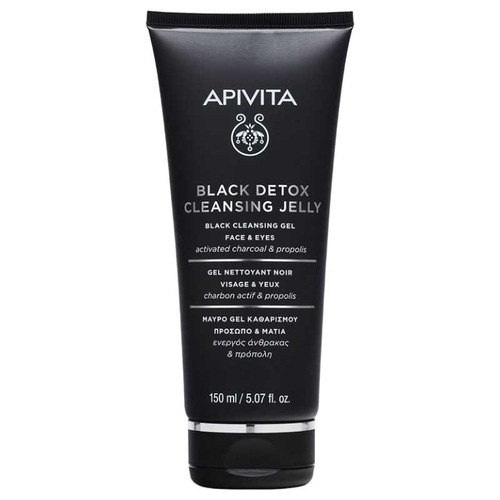 APIVITA BLACK DETOX CLEANSING GEL FACE 150ml Product Main Image