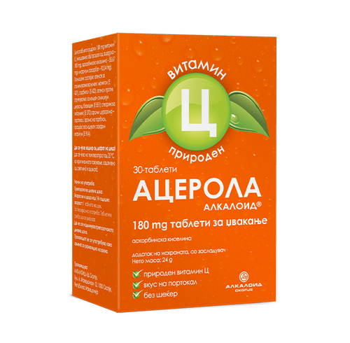 ACEROLA 180mg TABLETS x 30 Product Main Image