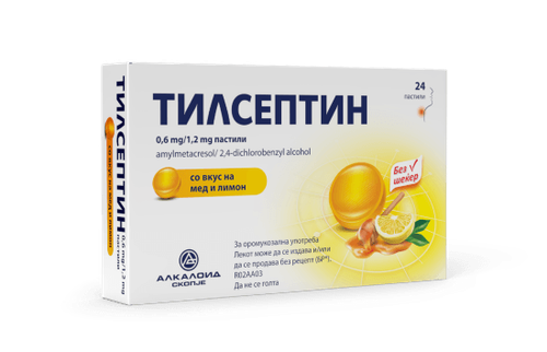 TILSEPTIN LOZENGES x 24 Product Main Image
