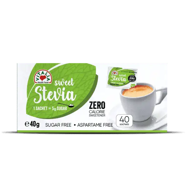 VITALIA STEVIA SACHETS 40 x 2.5g Product Main Image