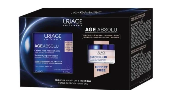 URIAGE SET AGE ABSOLU DAY CREAM 50ml+FREE MASK Product Main Image